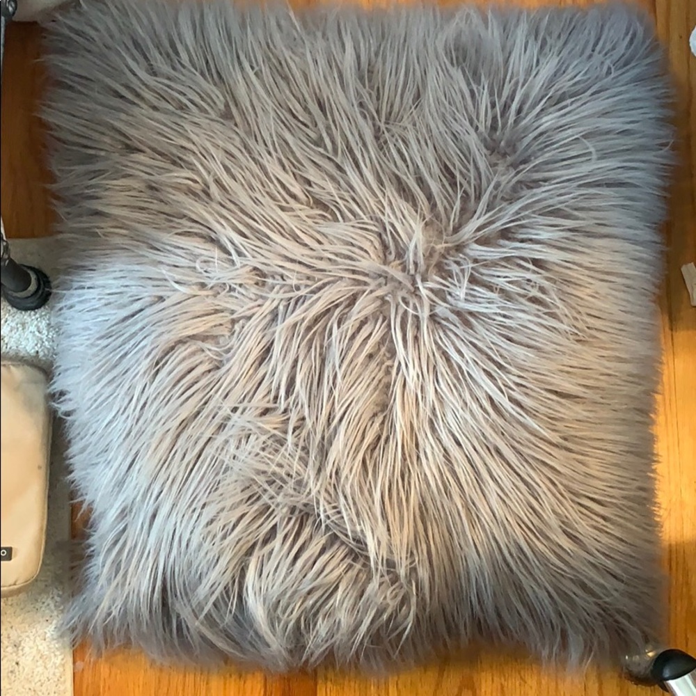 Big gray pillow